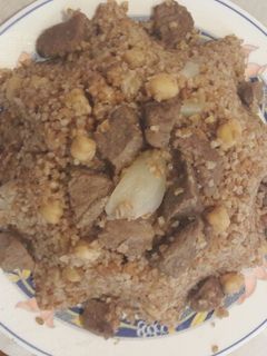صورة لوصفة برغل بدفين