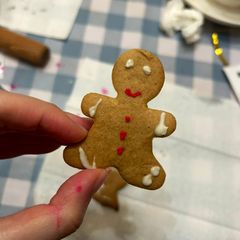 A picture of Gingerbread cookies 🍪🎅🎄.