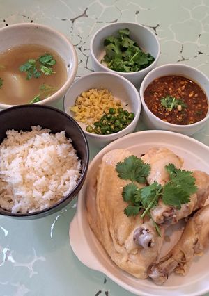 รูปของ ข้าวมันไก่หม้อหุงข้าว