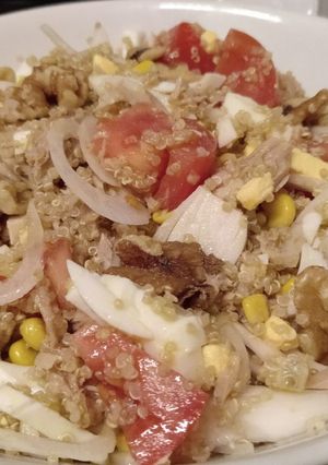 Una foto de Ensalada de quinoa