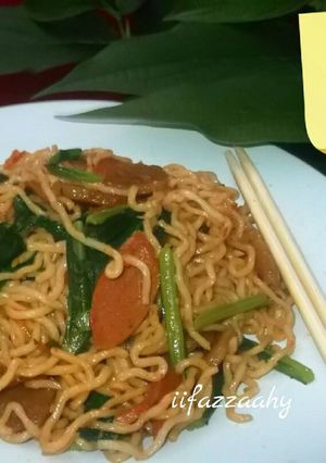 Foto resep Mi goreng sederhana
