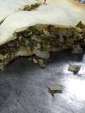 Tarta de atún y kale