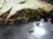 Una foto de jurel horno