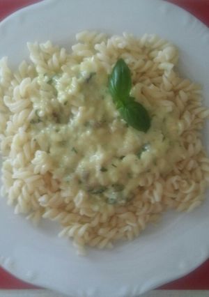 Gorgonzolás fusilli recept fotója