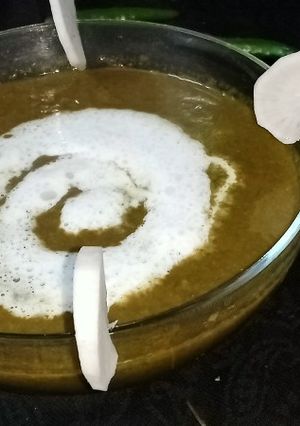 A picture of Sarson ka saag.