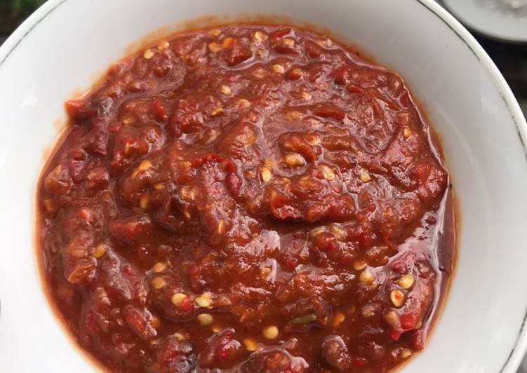 Resep Sambal Terasi, Bikin Ngiler