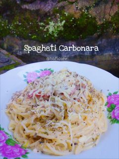 Foto resep Spagheti Carbonara