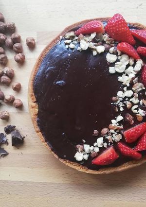 Foto di Crostata moderna per la mamma