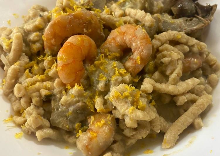 How to Make Veloce PASSATELLI MAZZANCOLLE, CREMA DI CARCIOFI E LIMONE RAPEโ๐