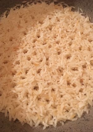 Una foto de Arroz blanco