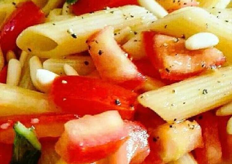 Penne al pomodoro crudo