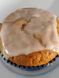 Muffins de naranja glaseados