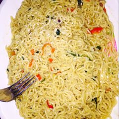 Simple noodles recipe A picture of Simple noodles recipe.