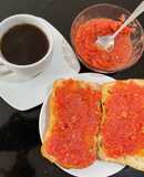 Pan con tomate