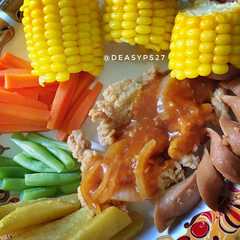 A picture of Chicken Steak Crispy (steak ayam krispi).