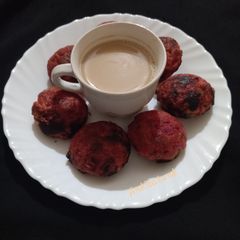 Beetroot appam A picture of Beetroot appam.