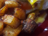 Hamburguesas y papas al horno!