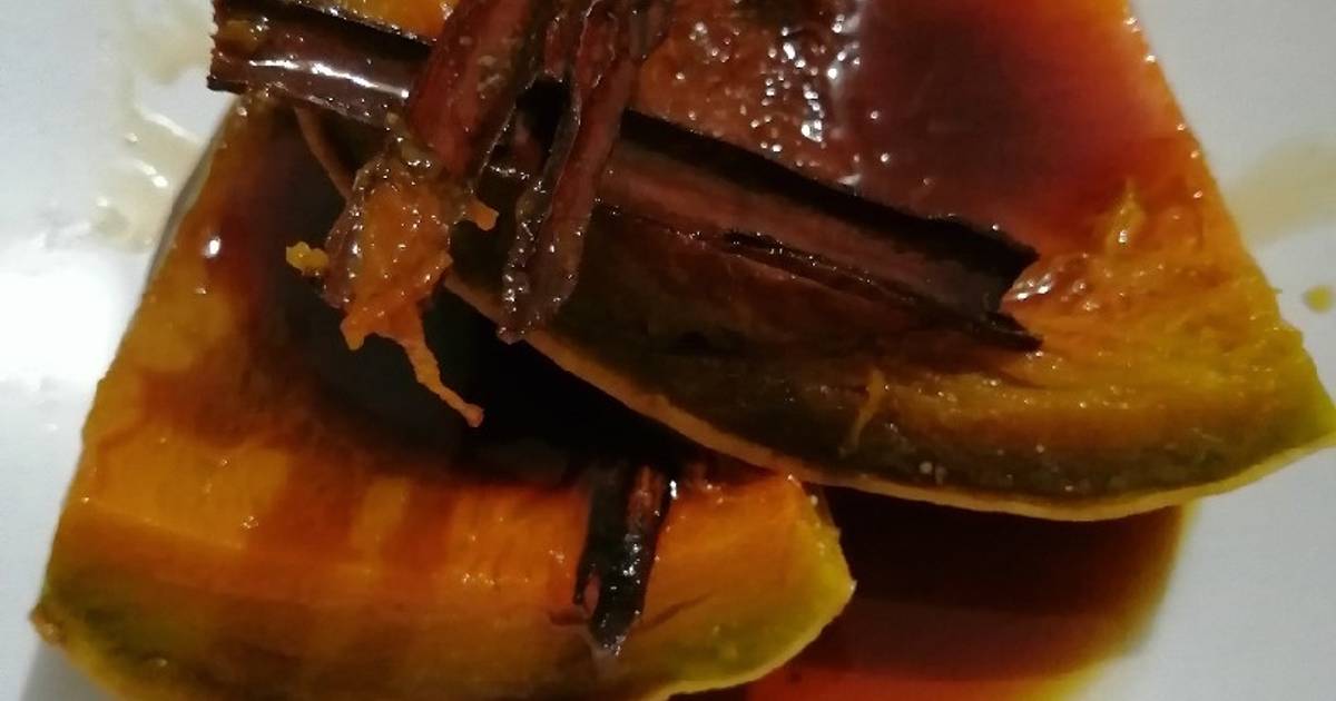 Dulce de calabaza con piloncillo Receta de Maria Angélica García Cruz-  Cookpad