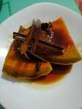 Dulce de calabaza con piloncillo