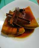 Dulce de calabaza con piloncillo