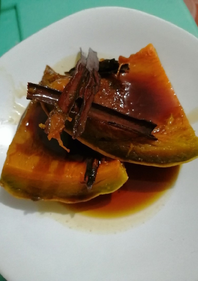 Una foto de Dulce de calabaza con piloncillo