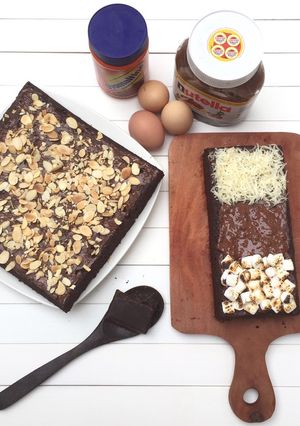 Foto resep Fudgy and Chewy Brownies (American Style)