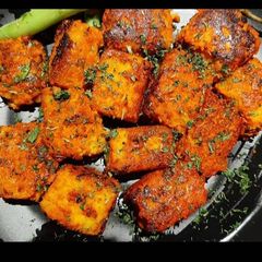 A picture of Tandoori Dhokla.