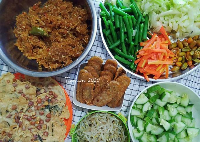 Standar Resep enak buat Urap ala Pekalongan / Kluban yang enak