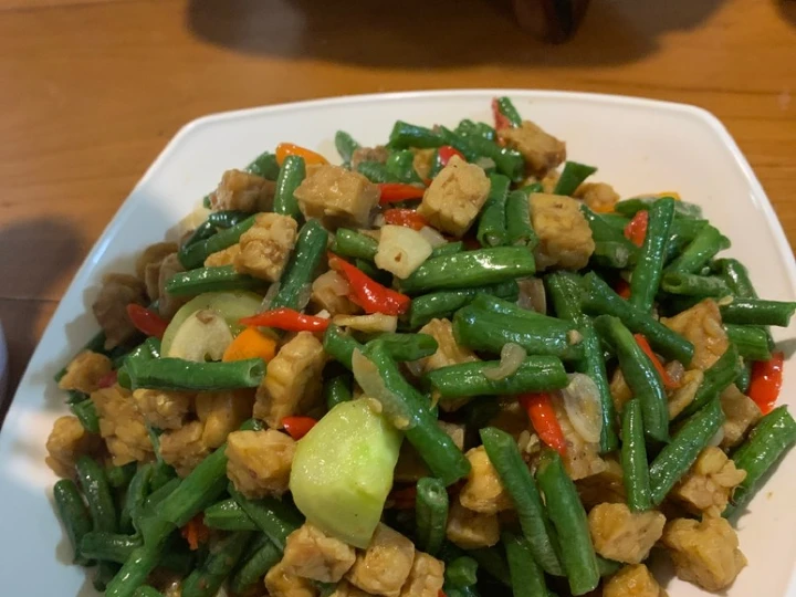 Langkah Gampang Membuat Resep Tumis Kacang panjang Orek tempe yang Menggugah Selera Anti Ribet, Bikin Ngiler
