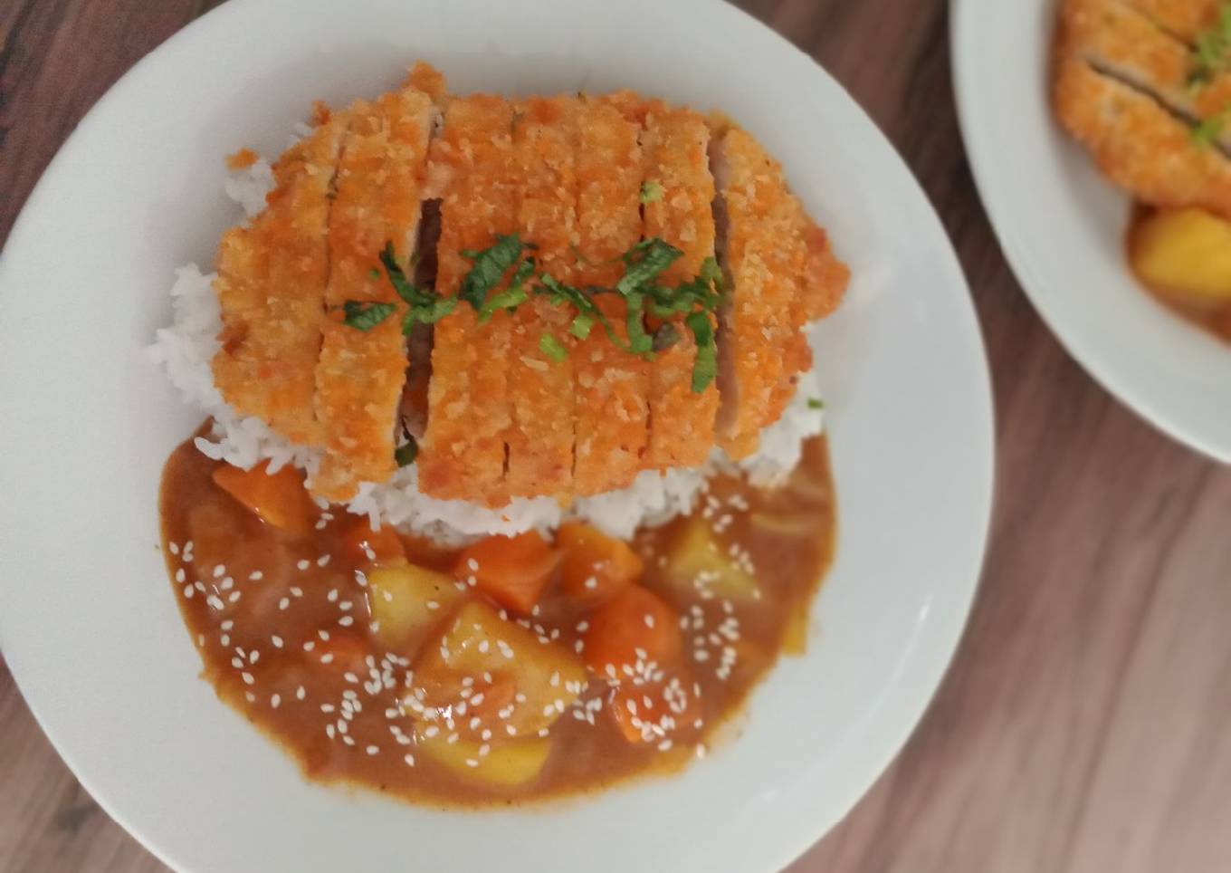 Chicken katsu curry (Indofood)