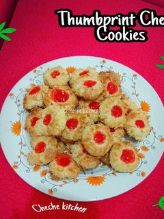 Foto resep Thumbprint Cheese Cookies