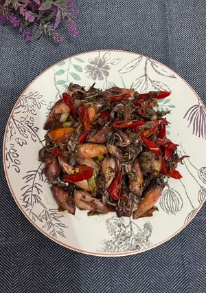 Foto resep Oseng Cumi Asin