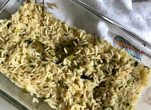 Una foto de Arroz pilaf 🌾