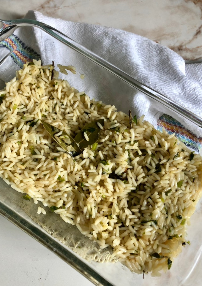 Una foto de Arroz pilaf 🌾