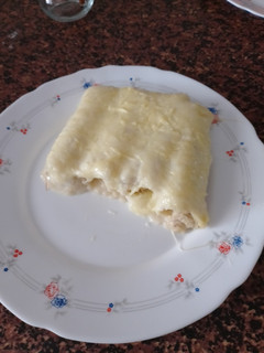 Una foto de Canelones de Pollo
