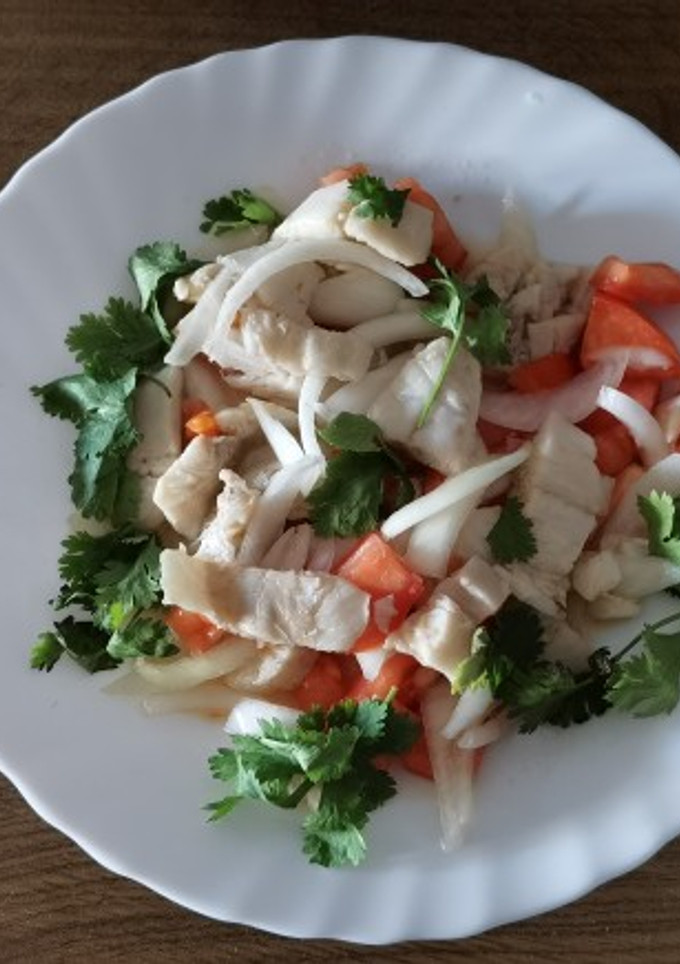 Una foto de Ceviche a la acapulqueña
