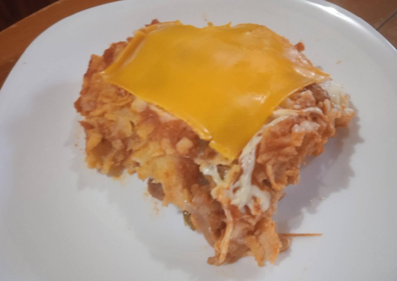 Lasaña de tortillas