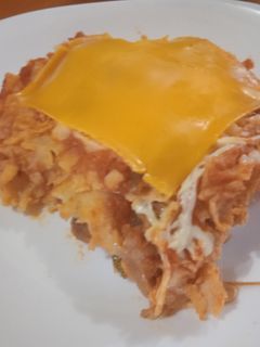 Una foto de Lasaña de tortillas