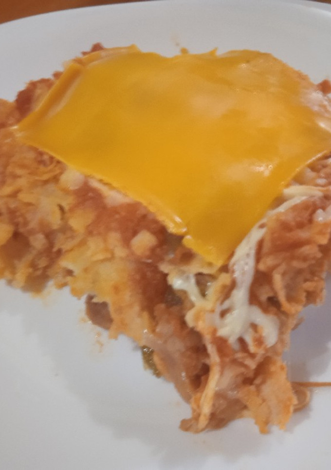 Una foto de Lasaña de tortillas