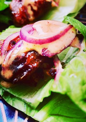 Una foto de Saam de alita de pollo