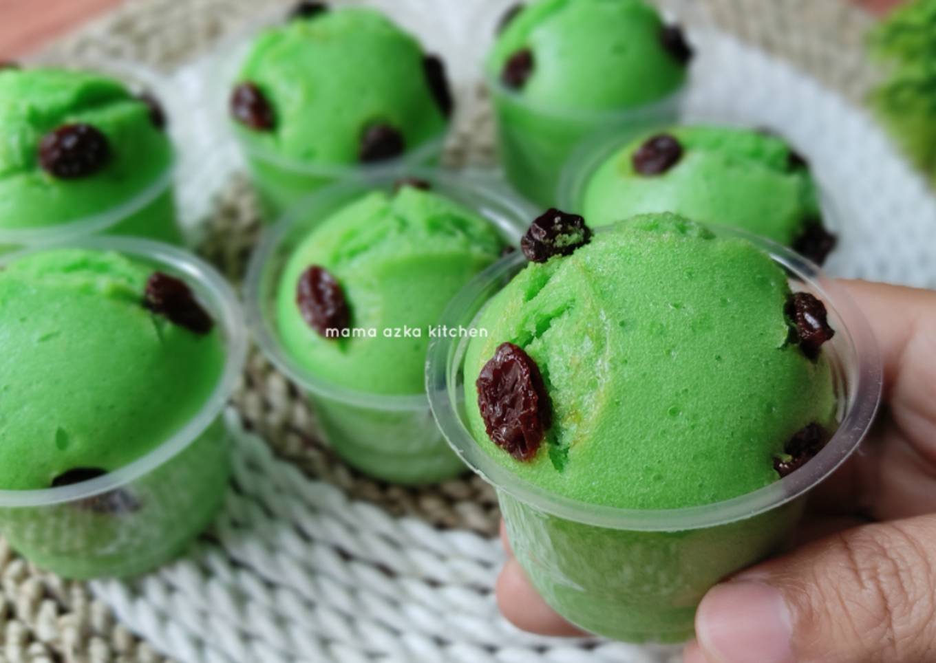 Brudel cake pandan kukus