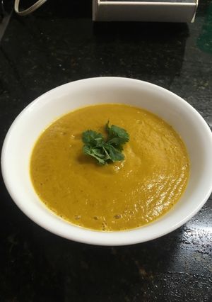 Una foto de Crema de Auyama (Calabaza o Zapallo)