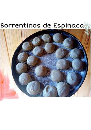 Una foto de Sorrentinos de Espinaca