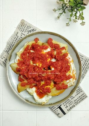 Foto resep Balado Ceplok dan Kentang