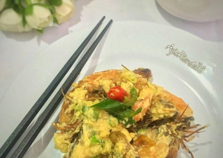 24. Udang Saus Telur Asin #bikinramadhanberkesan