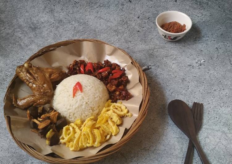 Nasi Uduk (Masak Pakai Panci Serbaguna)