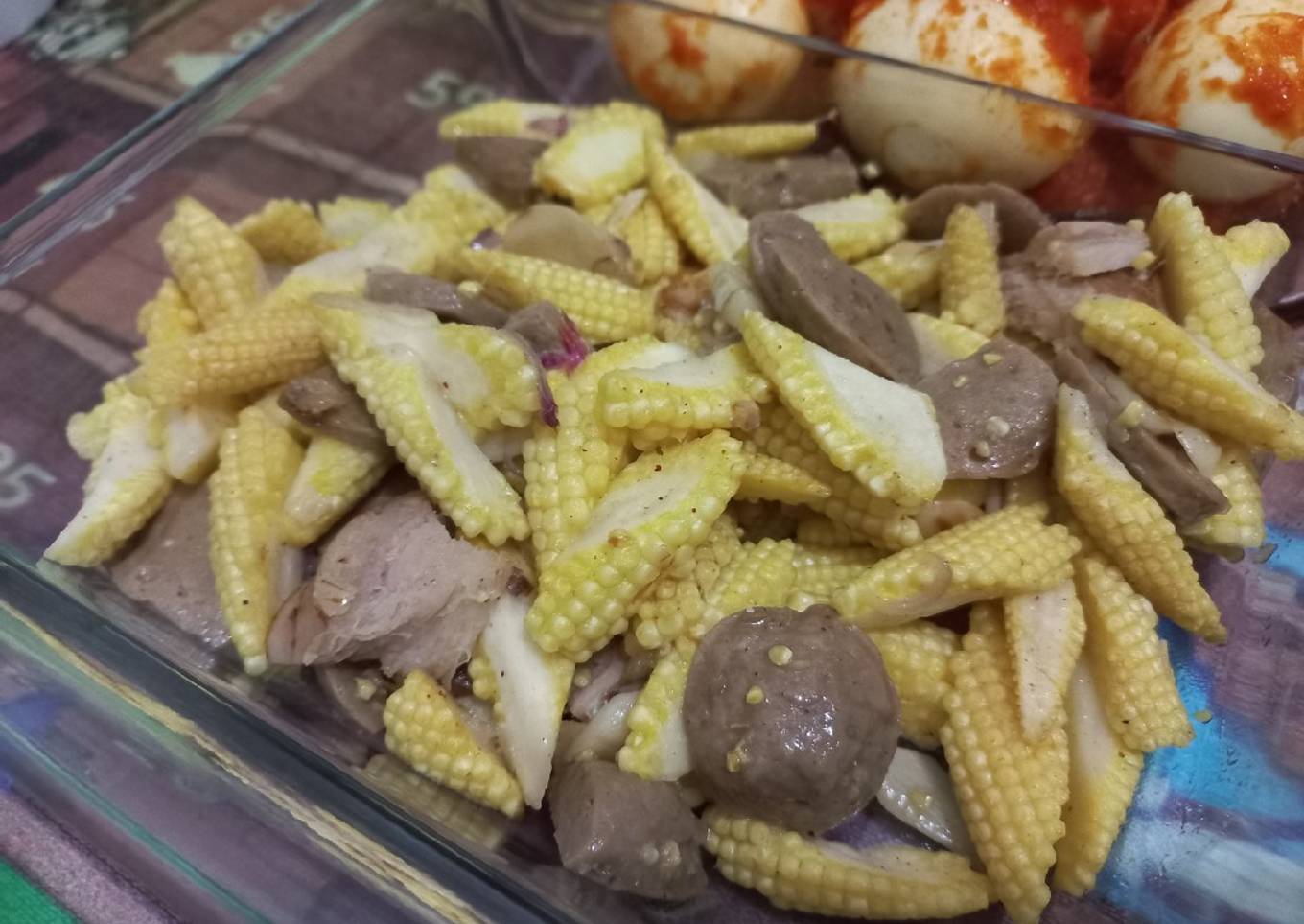 Tumis Keputren dan Bakso
