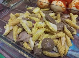Foto resep Tumis Keputren dan Bakso