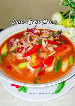 Foto resep Cumi Asam Manis