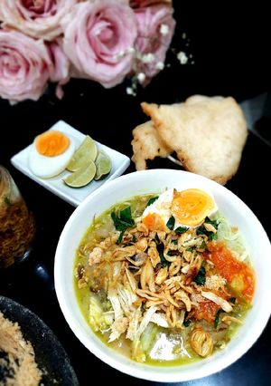 Foto resep Soto (Ceker) Ayam Lamongan +Koya (246)